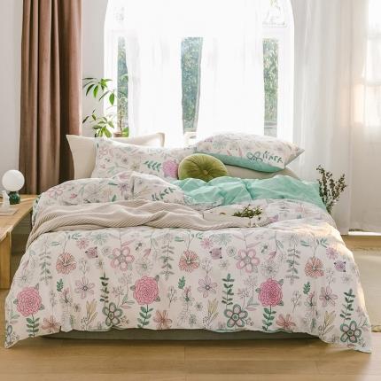 91家纺网 家纺一手货源 找家纺 （总）珺柔 2019新款13070全棉四件套