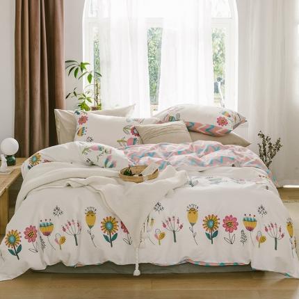 （总）珺柔 2019新款13070全棉四件套