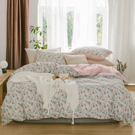 珺柔 2019新款13070全棉四件套 伊甸园