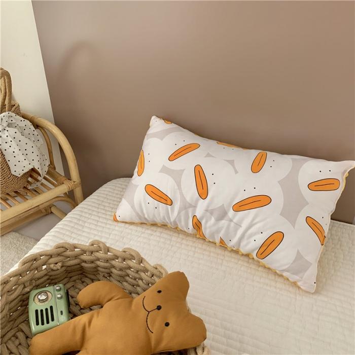 91家纺网 家纺一手货源 找家纺 星期八 2019新款ins双面豆豆安抚枕30*50cm油条鸭