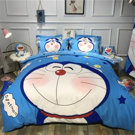 （总）卧趣家纺 2019全棉生态磨毛四件套