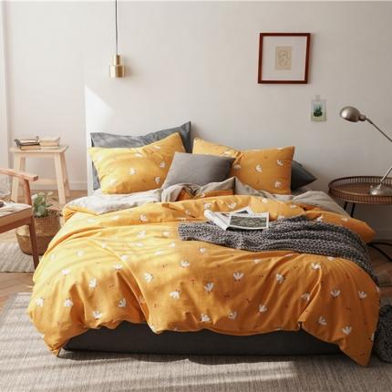 91家纺网 家纺一手货源 找家纺 （总）棉眠 2019新款棉加绒四件套