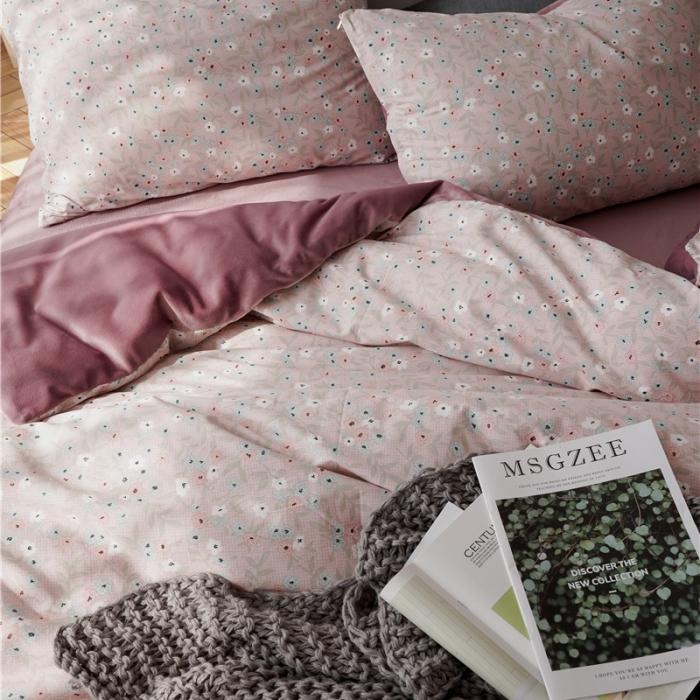 91家纺网 家纺一手货源 找家纺 （总）棉眠 2019新款棉加绒四件套