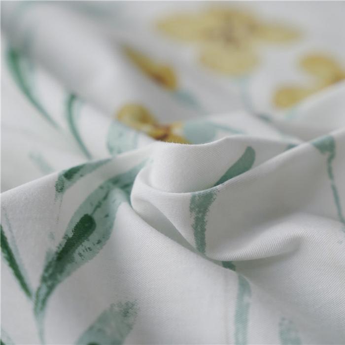 91家纺网 家纺一手货源 找家纺 棉眠 2019新款棉加绒四件套 夏意