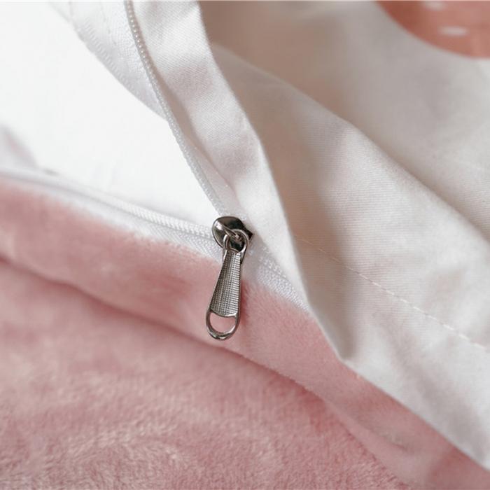 91家纺网 家纺一手货源 找家纺 棉眠 2019新款棉加绒四件套 小桃桃