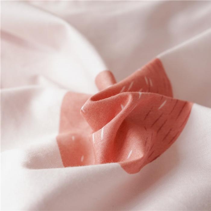 91家纺网 家纺一手货源 找家纺 棉眠 2019新款棉加绒四件套 小桃桃