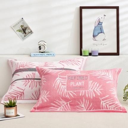 91家纺网 家纺一手货源 找家纺 （总）混纺三层纱布非纯棉枕巾一对装全棉情侣枕头巾儿童款枕巾