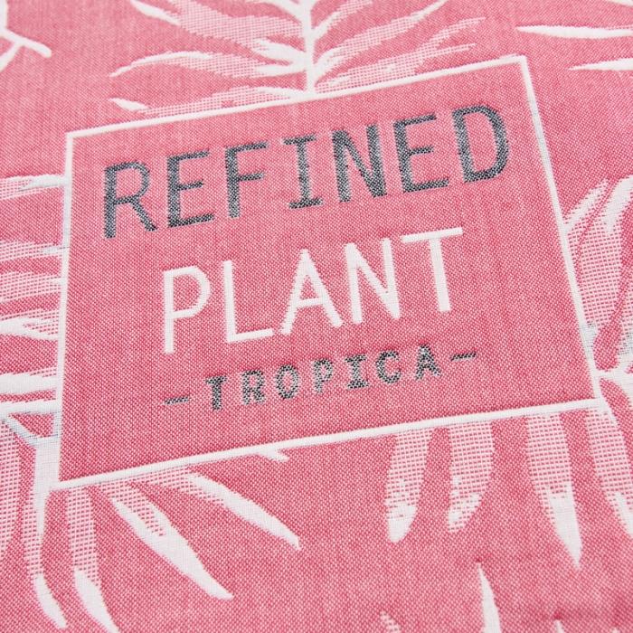 91家纺网 家纺一手货源 找家纺 混纺三层纱布非纯棉枕巾一对装比全棉成人情侣枕头巾儿童款枕巾 热带草原-粉（一对）