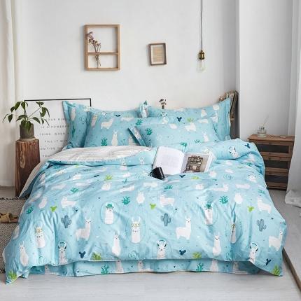 91家纺网 家纺一手货源 找家纺 （总）宝齐莱家纺 印花三件套四件套床单款