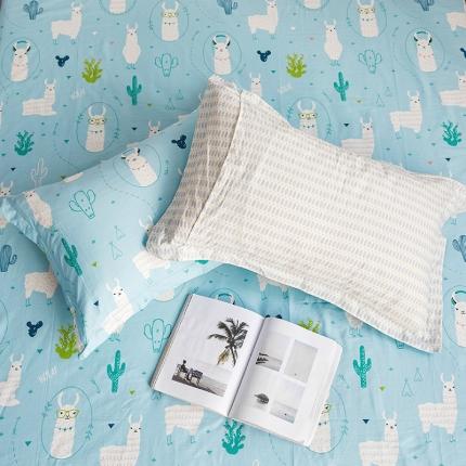 91家纺网 家纺一手货源 找家纺 宝齐莱家纺 单品印花枕套一只 萌萌羊