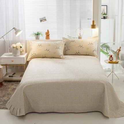 91家纺网 家纺一手货源 找家纺 宝齐莱家纺 单品印花床单 招财猫