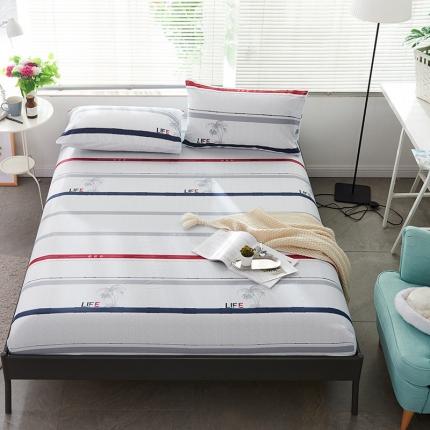 91家纺网 家纺一手货源 找家纺 （总）宝齐莱家纺 2019全棉小清新印花单床笠