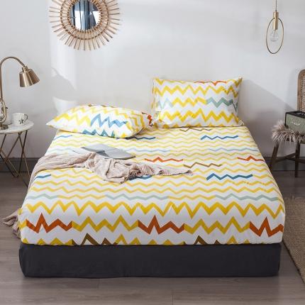 91家纺网 家纺一手货源 找家纺 （总）宝齐莱家纺 2019全棉小清新印花单床笠