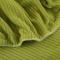 91家纺网 家纺一手货源 找家纺 纤品绘 2020新款玉米绒裙边款沙发床套 翠竹绿