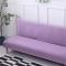 91家纺网 家纺一手货源 找家纺 纤品绘 2019新款无扶手沙发床套素色 浅紫