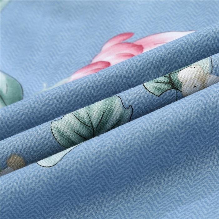 91家纺网 家纺一手货源 找家纺 圣锦 全棉单被套繁花似锦