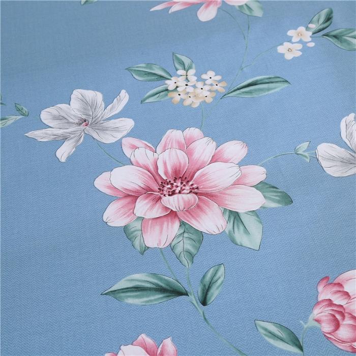 91家纺网 家纺一手货源 找家纺 圣锦 全棉单被套繁花似锦