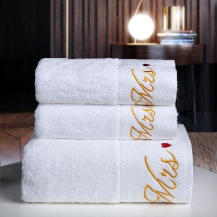 （总）爱贝馨 2021酒店布草宾馆毛巾浴巾 女士