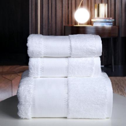 （总）爱贝馨 2021酒店布草宾馆毛巾浴巾 莹白