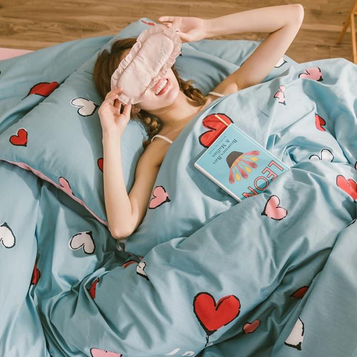 91家纺网 家纺一手货源 找家纺 （总）窝米 2019新款圆网棉加绒四件套床单款