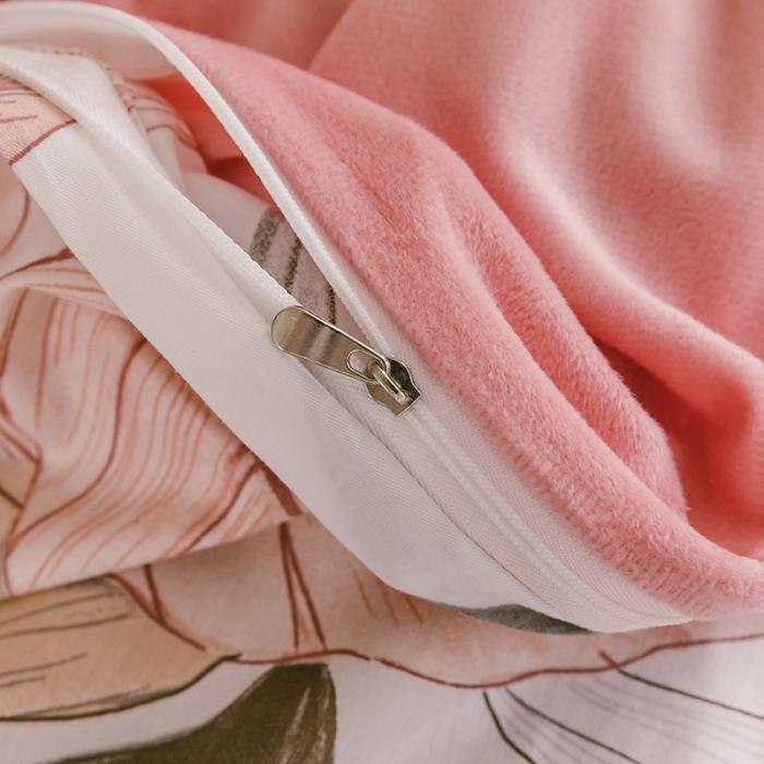 91家纺网 家纺一手货源 找家纺 窝米 2019新款圆网棉加绒四件套床单款 梦境