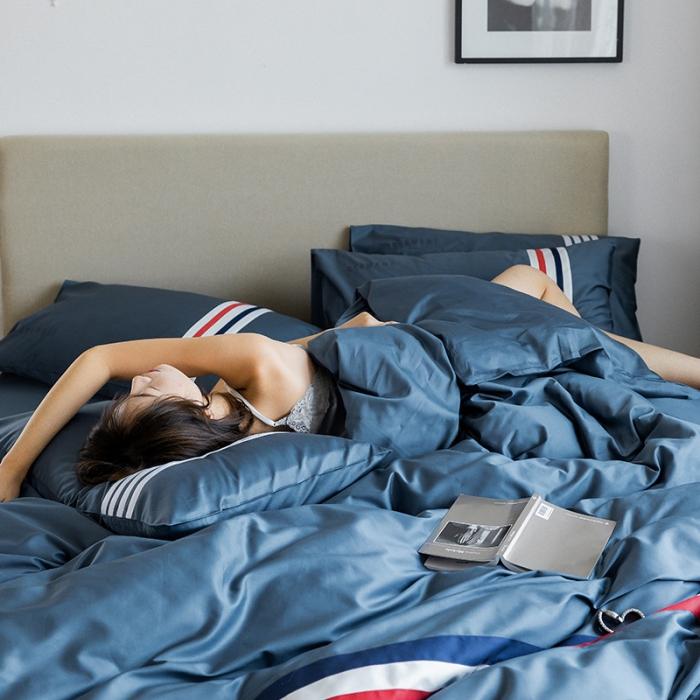 91家纺网 家纺一手货源 找家纺 （总）窝米 2019新款60长绒棉四件套