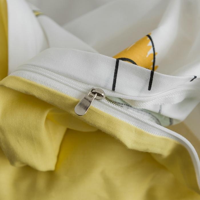 91家纺网 家纺一手货源 找家纺 窝米 2018全棉13372减龄卡通系列四件套床单款星际宇航