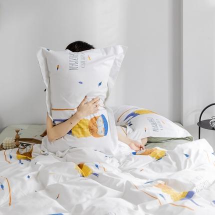 91家纺网 家纺一手货源 找家纺 （总）窝米 2019全棉13372减龄卡通系列四件套床单款