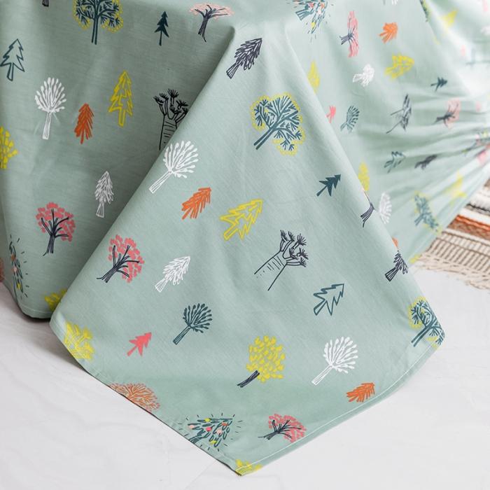 91家纺网 家纺一手货源 找家纺 窝米 2019全棉13372减龄卡通系列四件套床单款幻想世界