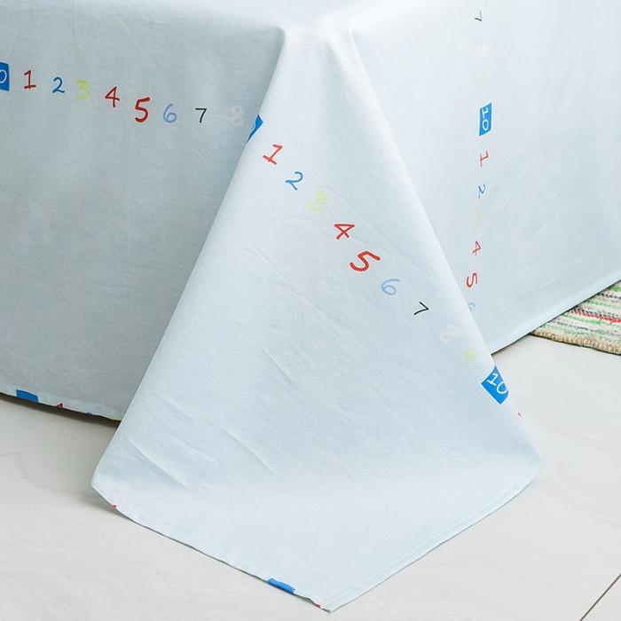 91家纺网 家纺一手货源 找家纺 窝米 2019全棉13372减龄卡通系列四件套床单款 梅花鹿