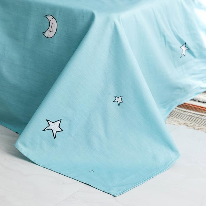 91家纺网 家纺一手货源 找家纺 窝米 2019全棉13372减龄卡通系列四件套床单款 萌萌哒