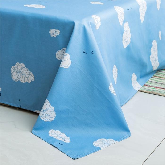 91家纺网 家纺一手货源 找家纺 窝米 2019全棉13372减龄卡通系列四件套床单款森林之王