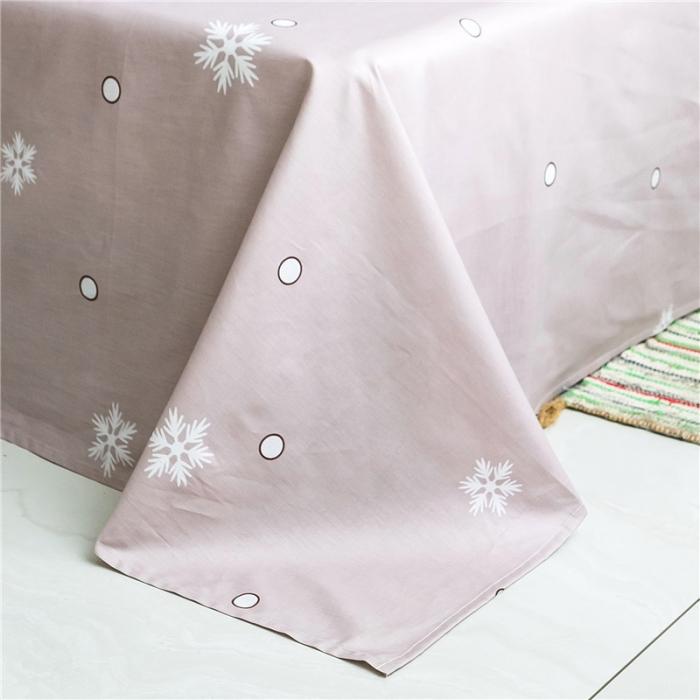 91家纺网 家纺一手货源 找家纺 窝米 2019全棉13372减龄卡通系列四件套床单款 羊驼