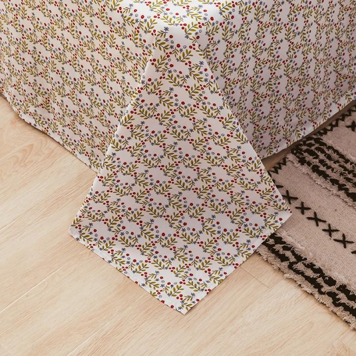 91家纺网 家纺一手货源 找家纺 （总）窝米 2019全棉13372卡通花卉系列四件套