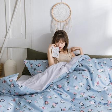 91家纺网 家纺一手货源 找家纺 （总）窝米 2019全棉13372田园花卉系列四件套