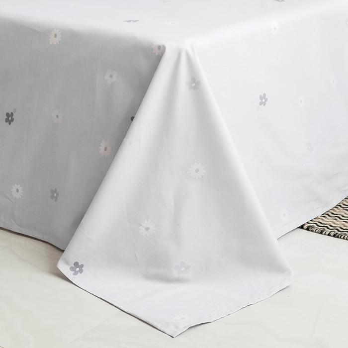 91家纺网 家纺一手货源 找家纺 窝米2019全棉13372田园花卉系列四件套床单款叶落知秋