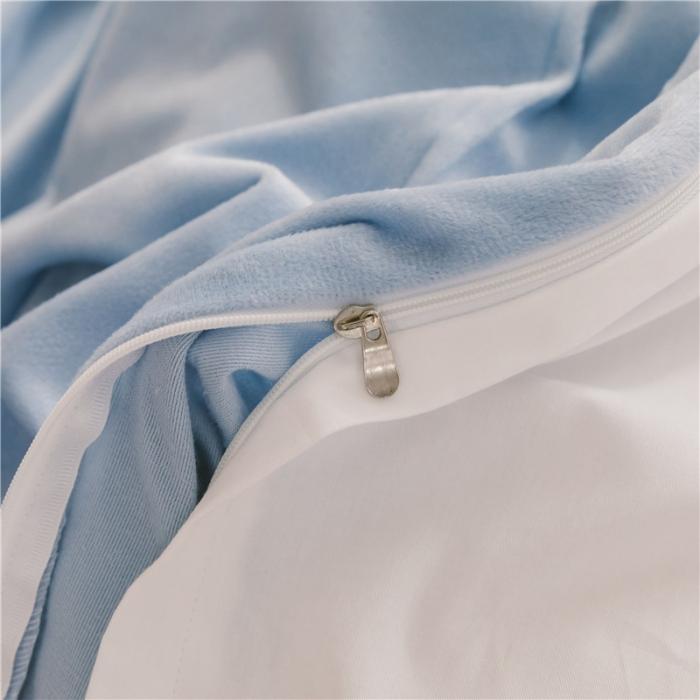 91家纺网 家纺一手货源 找家纺 窝米 2019大版二次元卡通棉加绒四件套床单款拜托了老师