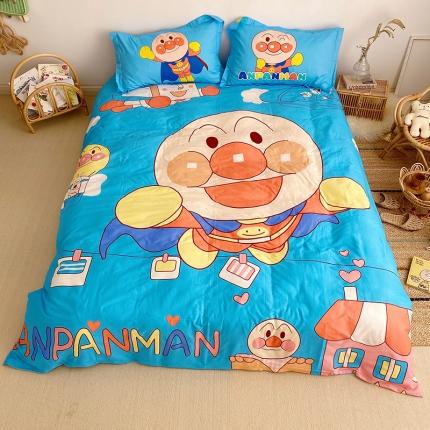 91家纺网 家纺一手货源 找家纺 （总）金爱家家纺 2021新款童梦系列大版卡通全棉四件套