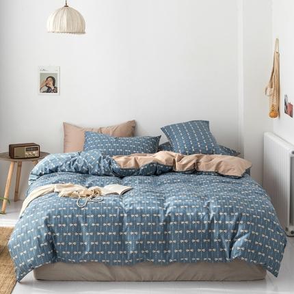 （总）时年 轻奢系列全棉床单款四件套