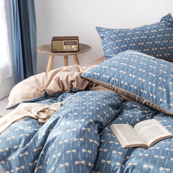 91家纺网 家纺一手货源 找家纺 （总）时年 轻奢系列全棉床单款四件套