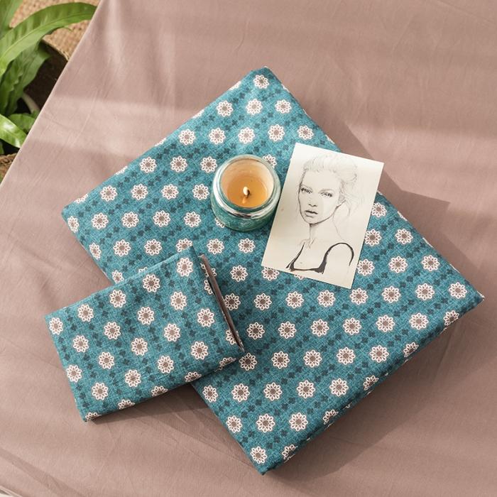 91家纺网 家纺一手货源 找家纺 时年 轻奢系列全棉床单款四件套 芒种