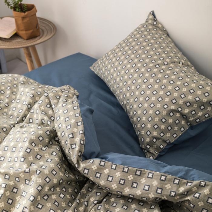 91家纺网 家纺一手货源 找家纺 时年 轻奢系列全棉床单款四件套 扶摇