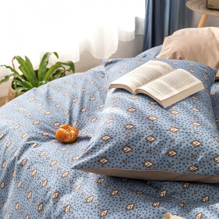 91家纺网 家纺一手货源 找家纺 时年 轻奢系列全棉床单款四件套 北城