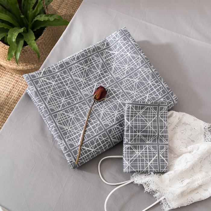 91家纺网 家纺一手货源 找家纺 时年 轻奢系列全棉床单款四件套 白露