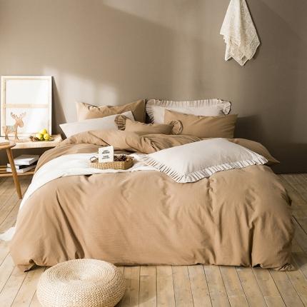 91家纺网 家纺一手货源 找家纺 （总）2020春夏新款全棉色织水洗四件套