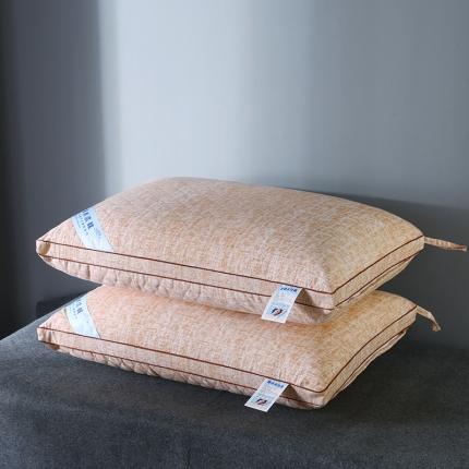 91家纺网 家纺一手货源 找家纺 浩宇家纺 2024新款热熔枕彩棉款枕芯整张棉枕头可水洗 彩棉-玉色