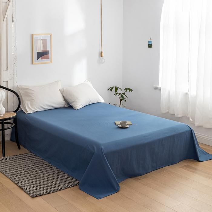 91家纺网 家纺一手货源 找家纺 （总）蓝巢家纺 2020年春夏新品全棉加厚水洗棉床单