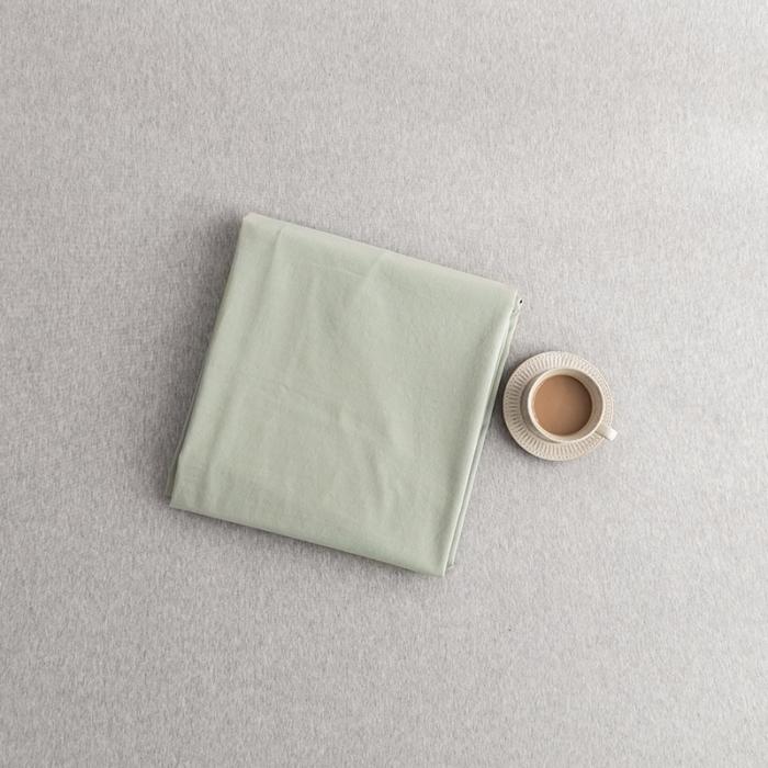 91家纺网 家纺一手货源 找家纺 蓝巢家纺 2020年春夏新品全棉加厚水洗棉床单 水绿