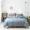 91家纺网 家纺一手货源 找家纺 蓝巢家纺 2020年春夏新品全棉加厚水洗棉被套 浅蓝灰