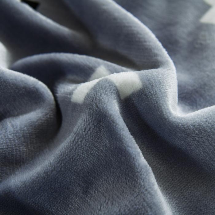 91家纺网 家纺一手货源 找家纺 雨洋家纺 2025新款加厚金貂绒床裙床盖 斑马